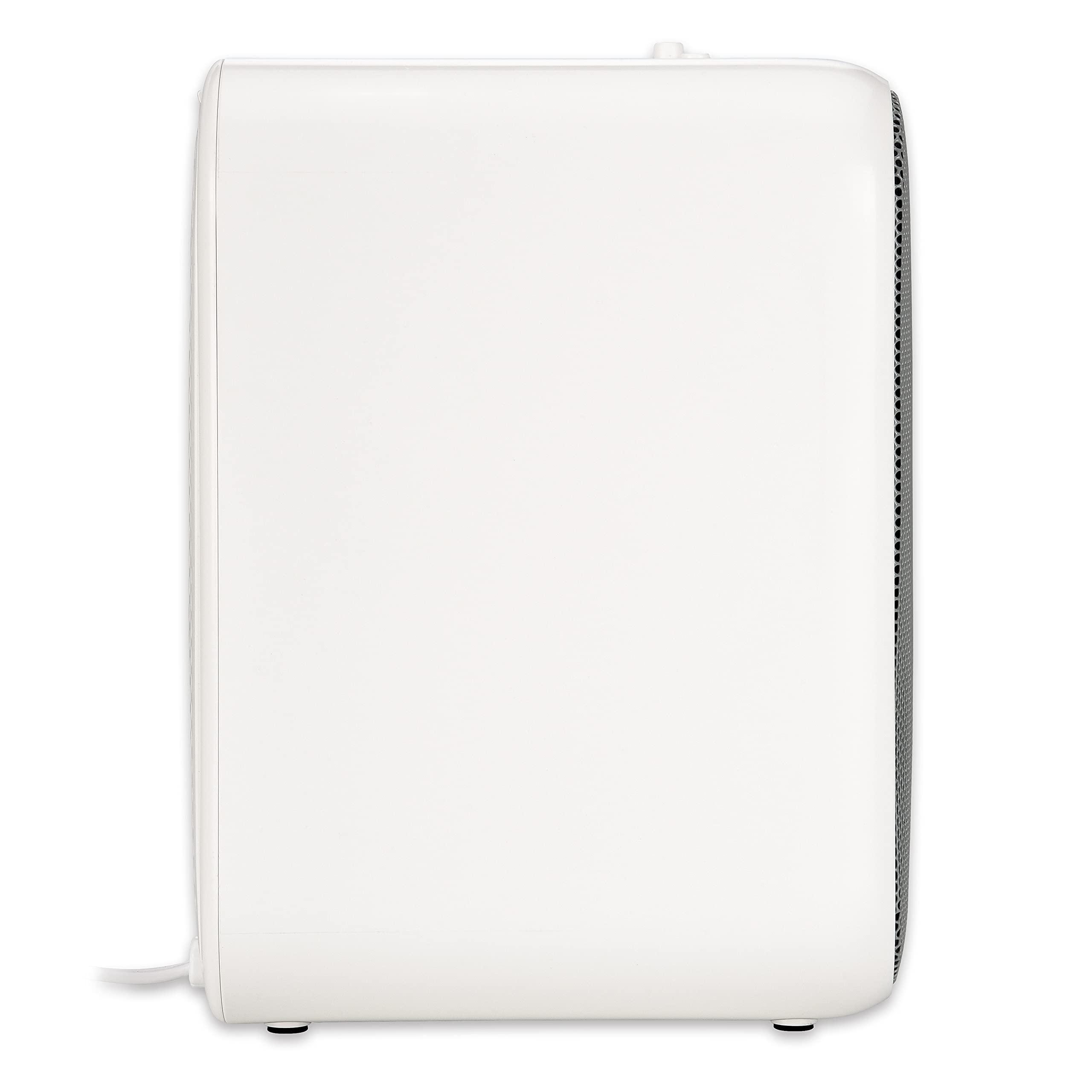 GermGuardian Tabletop Air Purifier with True HEPA Pure Filter and UV-C Light, Removes 99.97% of Pollutants, for Small Spaces, UV-C Light Helps Reduce Germs, Zero Ozone Verified, 10”, White, AC4175W