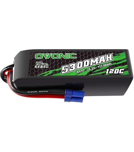 Amazon.com: Powerhobby 6s 22.2v 5000mah 100c Lipo Battery w Xt90