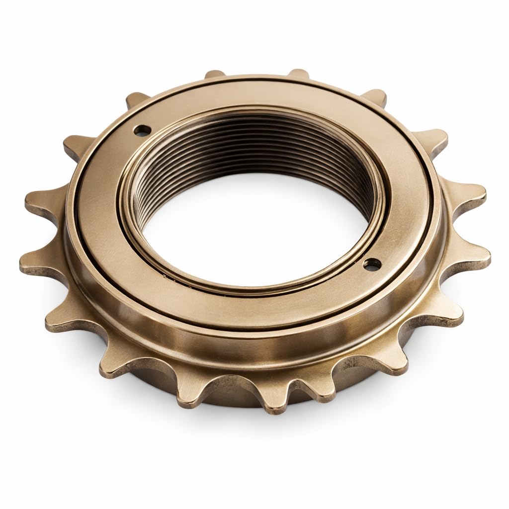 Alomejor Bike Freewheel 16 Teeth Single Speed Freewheel Flywheel Sprocket Gear Bicycle Accessories