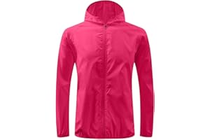 Sun Protection Hiking Jackets for Women Waterproof Athletic Rain Jacket Summer Lightweight Sun Shirt Hoodies