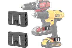 Naerza Magnetic Bit Holder,Drill Bit Holder with 6 Magnetic Holes- Easy Installation,High-Durability Compatible with Milwaukee DeWalt，Ridgid，Makita，Bosch, Ryobi, and major brands- 1Pc