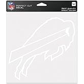 WinCraft Buffalo Bills White 8 inch x 8 inch Die Cut Decal