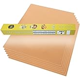 VCHOMY Copper Grill Mats for Outdoor Grill Set of 6 - Nonstick Reusable Barbecue Matt Pad for BBQ Grilling Cooking (Copper 6pcs)
