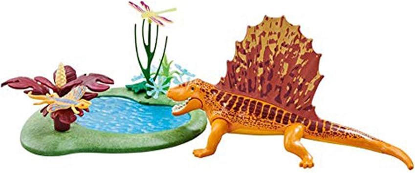 Playmobil Dimetrodon With Pond Building 