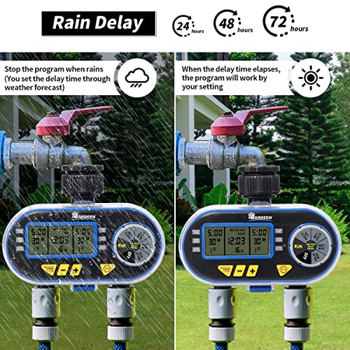 Yardeen Sprinkler Timer,Outdoor Water Timer for Garden Hose