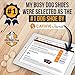 My Busy Dog Water Resistant Dog Shoes with Two Reflective Fastening Straps and Rugged Anti-Slip Sole | Dog Boots Perfect for Small Medium Large Dogs | Size Chart in Pictures (Size 1, Black)