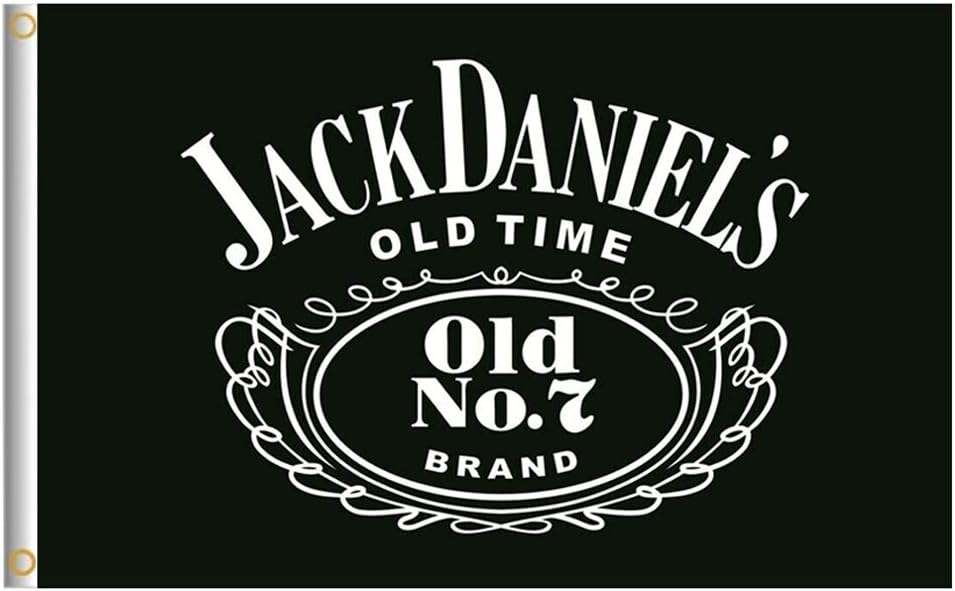 Moligoo Jack Dan's Flag 3x5 ft Bar Flag with Brass Grommets