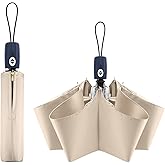 FDJASGY UV Sun Umbrella Compact Folding Travel Umbrella Auto Open Close Compact Folding Rain Umbrellas for Women Men Blocking UV 99.98%
