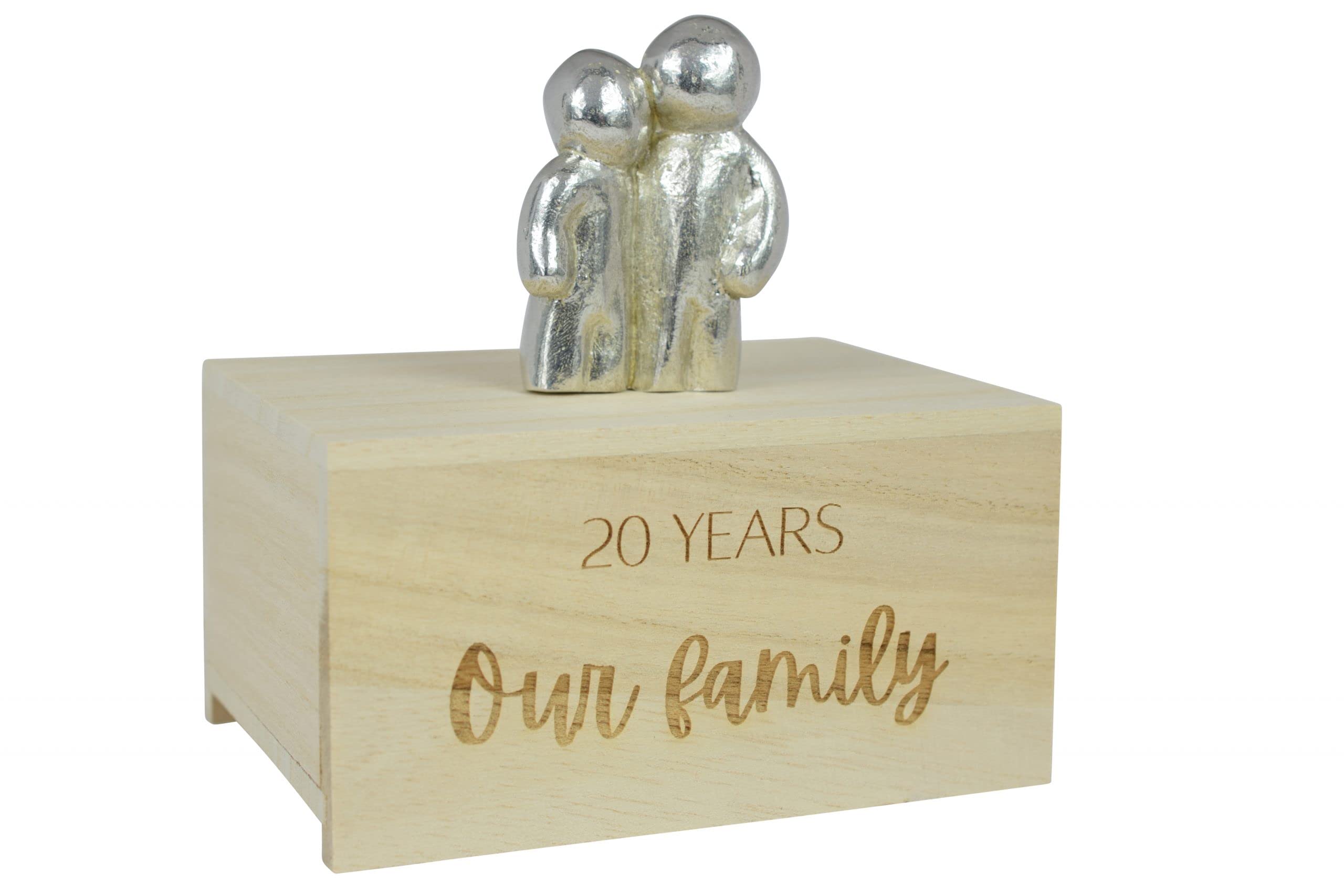 20 Year Anniversary Our Little Hugging Family Choose Amount of Children (1 Child)