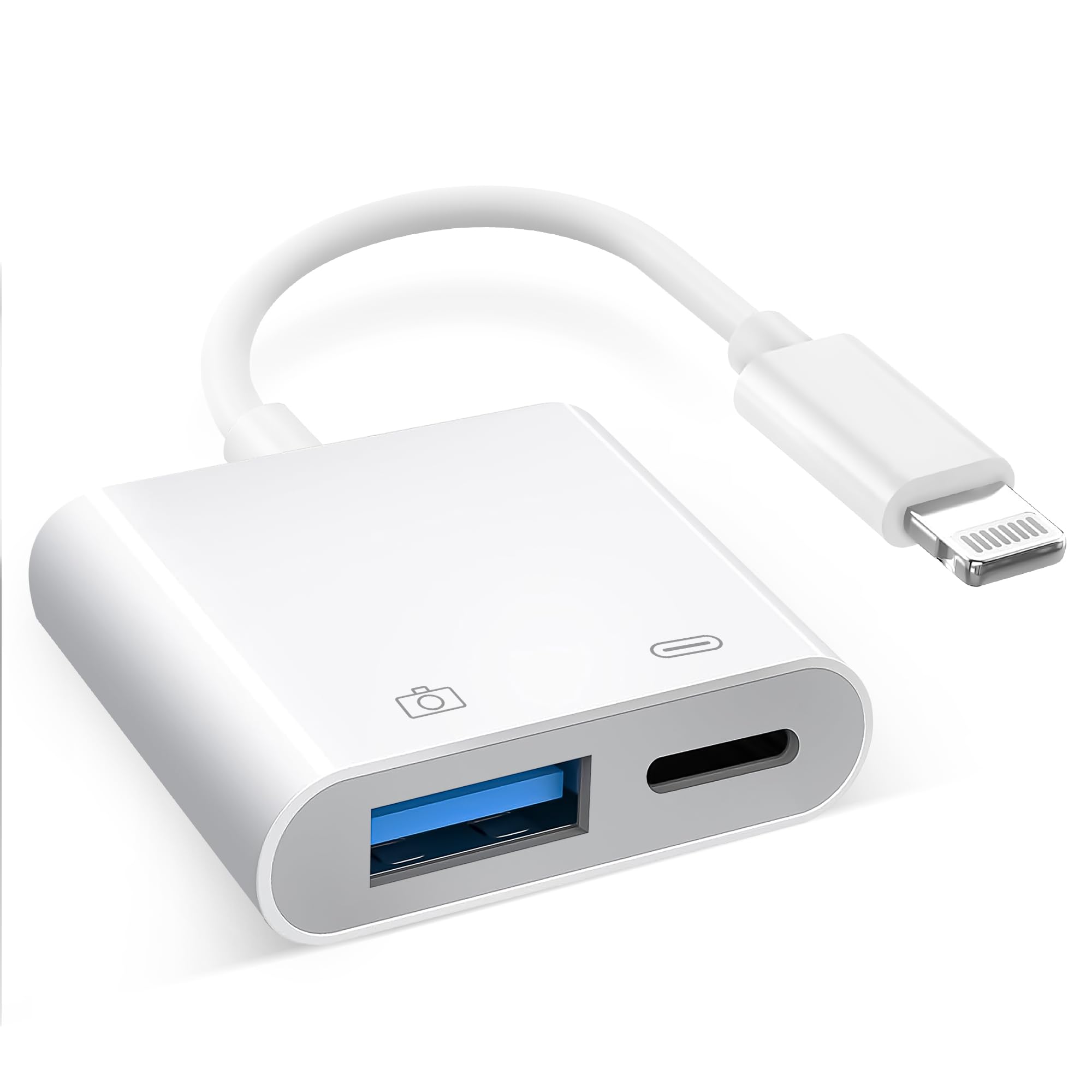 [Apple MFi Certified] Lightning to USB Camera
