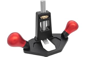 VIEWREAL Hand Router Plane, Handheld Shoulder Planer, Rabbit Planes Woodworking Quick Adjust Depth Cutting, Depth Control, Ideal for Joinery & Mortising Plane Grooves