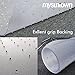 Mysuntown Carpet Chair Mats, PVC Vinyl Chair Mat for Carpeted Floors with Lip, Transparent Desk Chair Mat - 36 X 48 Inch Standard Pile Carpet
