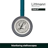 3M Littmann Classic III Stethoscope Caribbean Blue 27" 5623 view 7