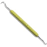 Osung Dental, Dental Sickle Scaler, Dental Scaler Universal with Plastic Handle plaque remover for teeth hard plaque remover teeth scraper for plaque [U15-33]
