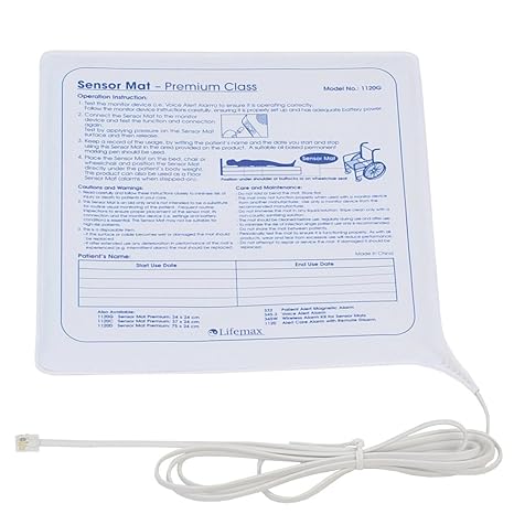 NRS Sensormatte zur Sturz- und Bewegungsüberwachung, gepolstert, Premiumqualität, klein, 250 mm lang