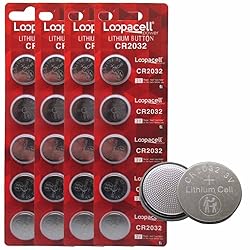 LOOPACELL CR2032 3V Lithium Coin Battery