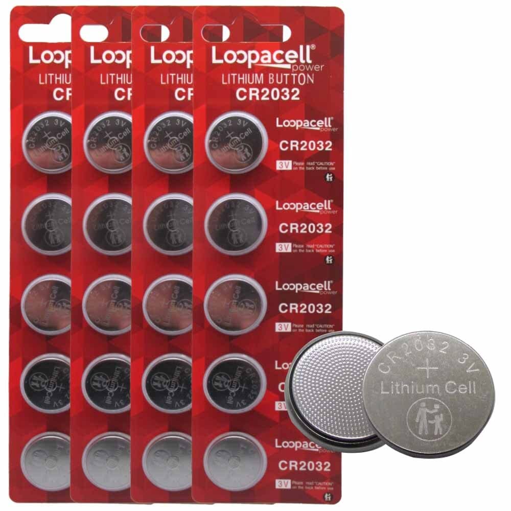 LOOPACELL CR2032 3V Lithium Coin Battery