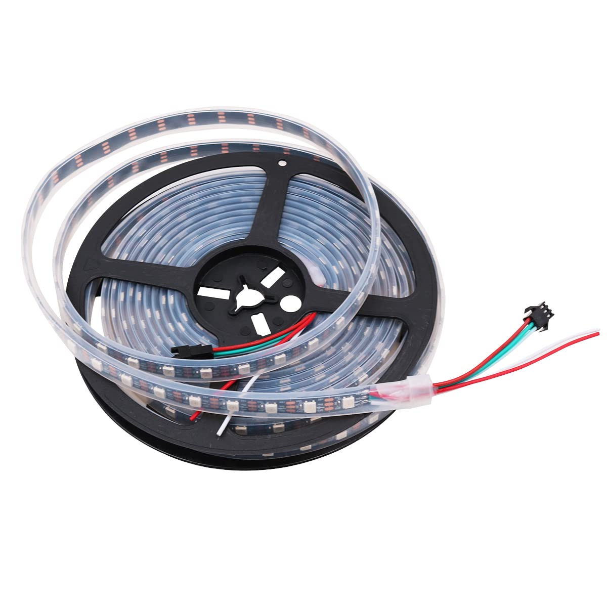 Hsthe Sea 5 Meter WS2812B 300LEDS RGB LED Strip Lights Pixels Addressable Individulally Dream Color Chasing DC5V Digital Programmable