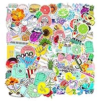 Cute Vsco Aesthetic Stickers 100 Pcs,Laptop and Water Bottle Decal Aesthetic Sticker Pack for Teens, Girls, Hydro Flask Vinyl Stickers Durable...