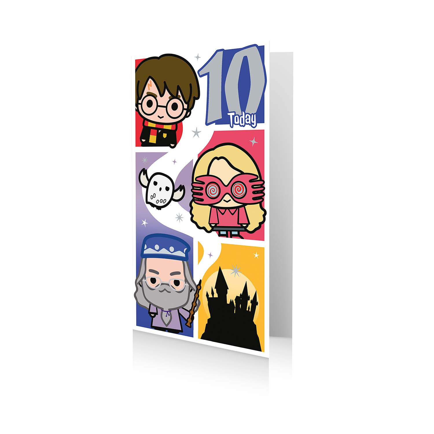 Harry Potter Official Age 10 Birthday Card, 10 Today, HP030