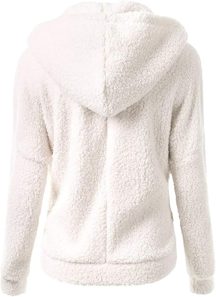 BODOAO Women's Winter Warm Faux Shearling Coat Casual Jacket Parka Outwear Overcoat at  Women's Coats Shop