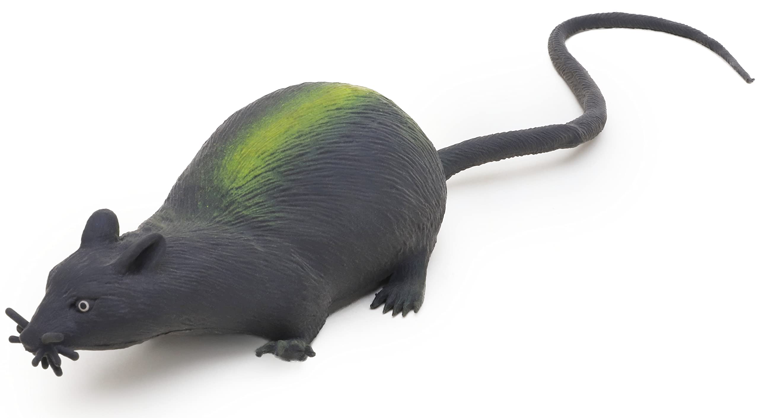 Toyland® 13cm Rubber Stretchy Rat With Long Tail - Pranks and Practical Jokes - Halloween Decoration