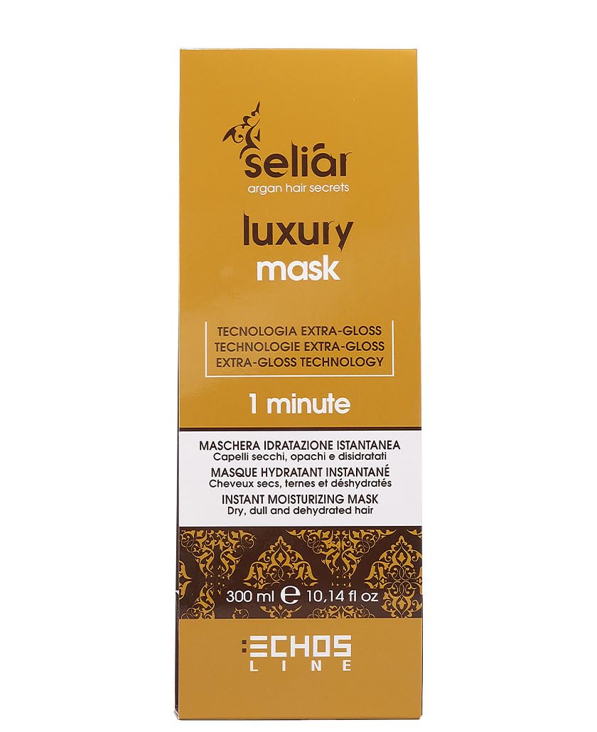 ECHOSLINE Seliar Luxury Instant Moisturizing Mask for Dry and Dehydrated Hair 300 ml