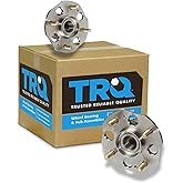TRQ Rear Left and Right Wheel Bearing and Hub Assembly Set 2 Piece Compatible with 1998-2002 Honda Accord L4 2.3L