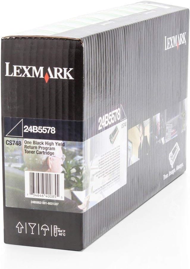 Lexmark 24B5578 LEX_C746 Laser Cartridge, Black