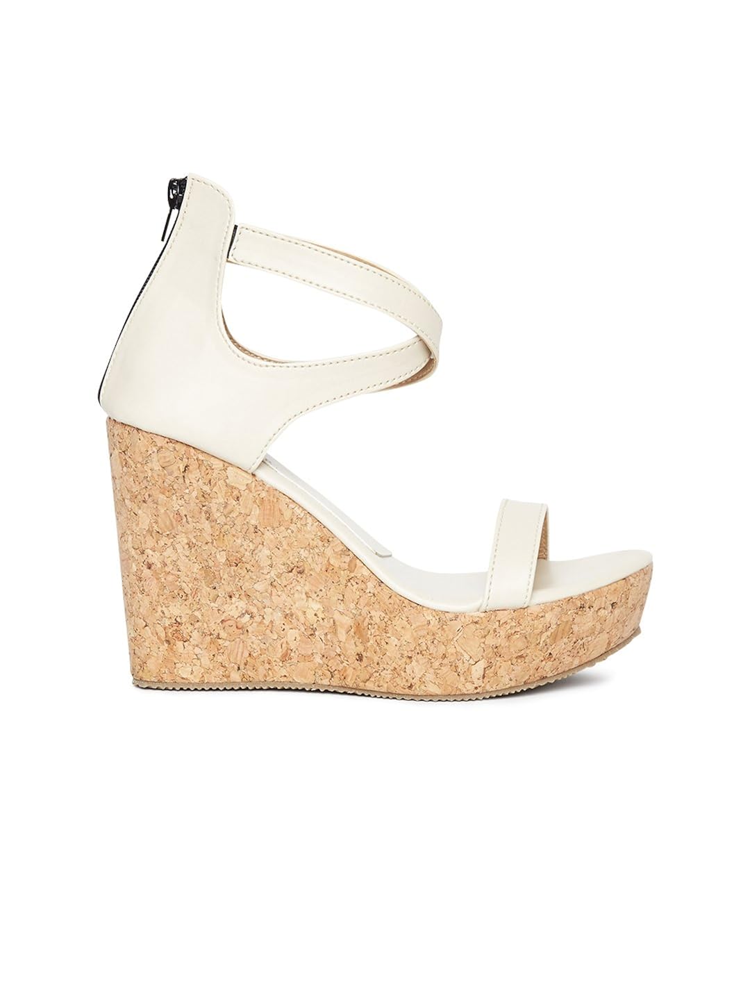 marc loire women's cream solid heels