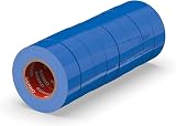 ERKO Blue Electrical Insulation Tape 19mm x 20m 8 Pack PVC