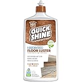 Quick Shine Hardwood Floor Luster 27 oz, Natural Looking Shine | Plant Derived Carnauba Polish, Renew &amp; Protect, Streak &amp; Haze Free, Non-slip, pH Neutral, No PFAS, EPA Safer Choice