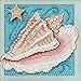 Mill Hill Conch Shell Beaded Counted Cross Stitch Kit Buttons & Beads 2010 Spring MH140102
