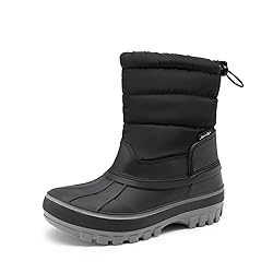 DREAM PAIRS Boys Girls Snow Boots Water-Resistant
