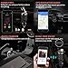 Fukkie V4.2 Bluetooth FM Transmitter, Wireless Car Radio Adapter Car Kit with Hands Free Calling, USB Flash Drive and Dual USB Charger for iPhone, iPad and Android Smartphones