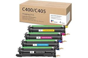 DOPHEN Versalink C400/C405 Drum Unit 4 Pack 108R01121 Imaging Drum Set Replacement for Xerox Phaser 6600 6655 Versalink C400 C405 WorkCentre 6655 6605 7328 7336 7345 7346 Printer (BK/C/M/Y)