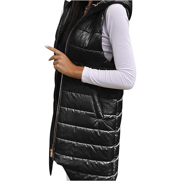 ジャケット・アウター HYKE QUILTED LONG VEST 71ulSZLbuXL._UY350_.jpg