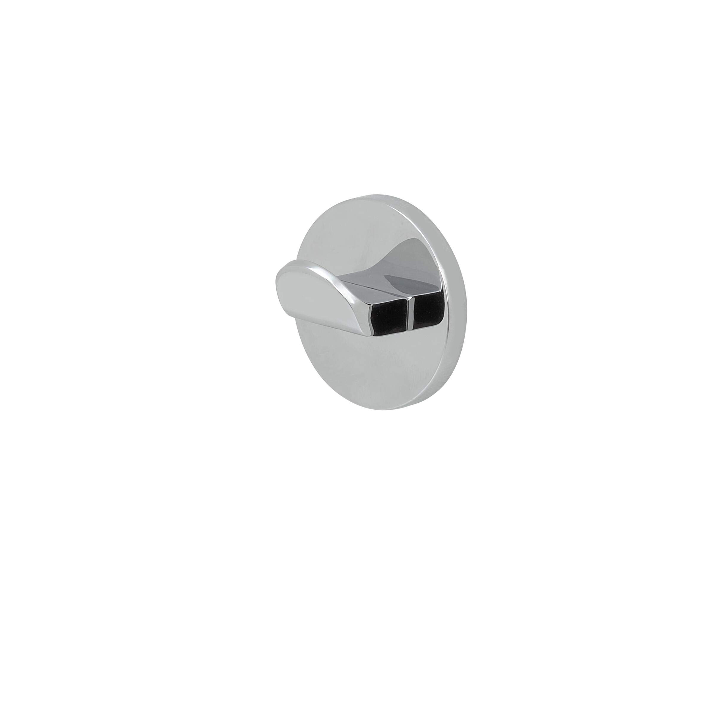 Tiger Noon, Towel hook small, Chrome, 21x34x34mm