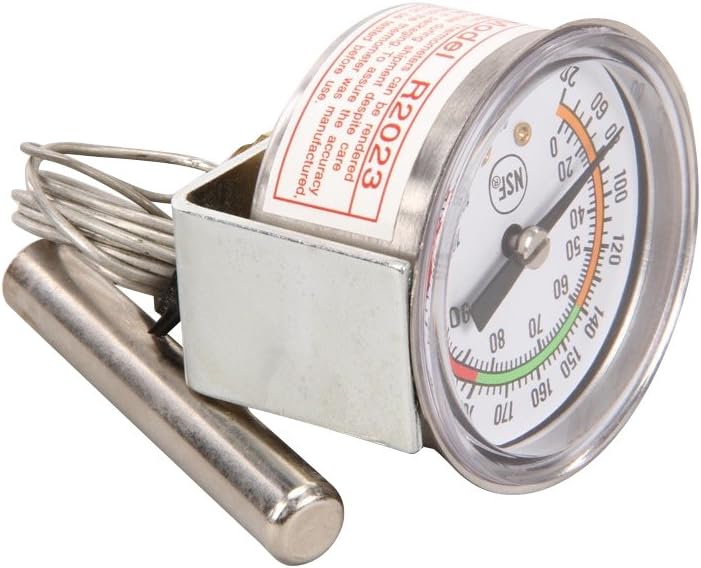 VULCAN HART 00-960736 THERMOMETER, DIAL TYPE, 0-220F