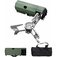 Foldable Camping Butane Stove, Portable Camping Stove Outdoor Gas Stove with Storage Bag for Picnic, Backpacking Hiking, Adve