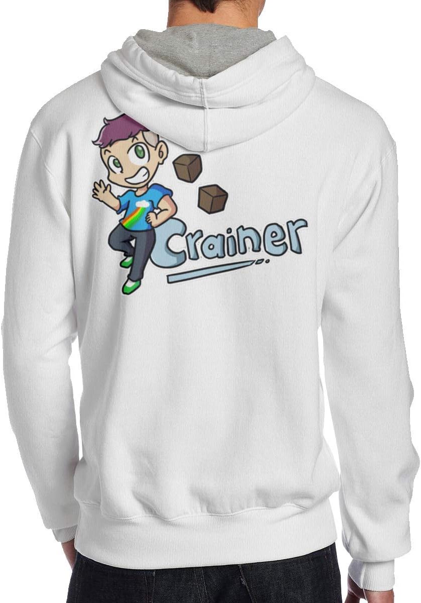 Ytdbh Men's Hoodie Pullover Crainer-Game Sweatshirt Black