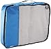 Amazon Basics 4 Piece Packing Travel Organizer Cubes Set - Large, Blue