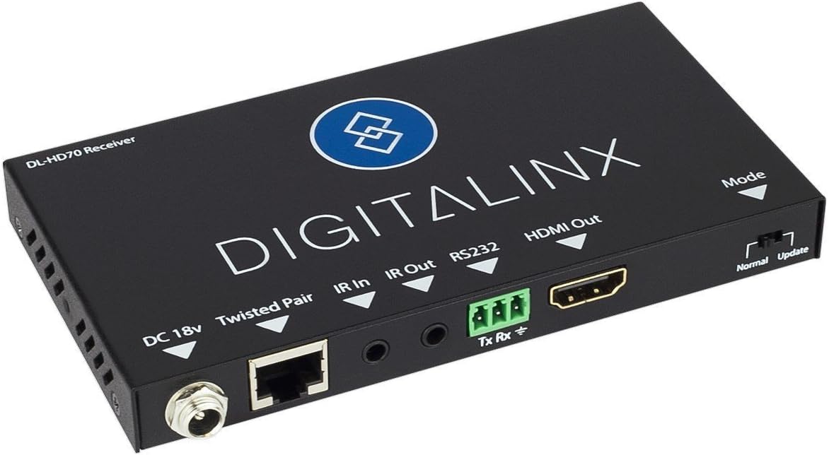 DigitaLinxDL-HD70 | HDMI Over Twisted Pair Set with power and control