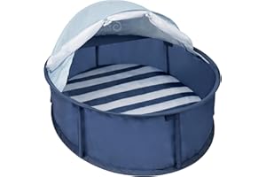 Babymoov Babyni Tent Activity Gym & Napper with Pop-Up System, and UPF 50+ Protection for Outdoor & Indoor Use