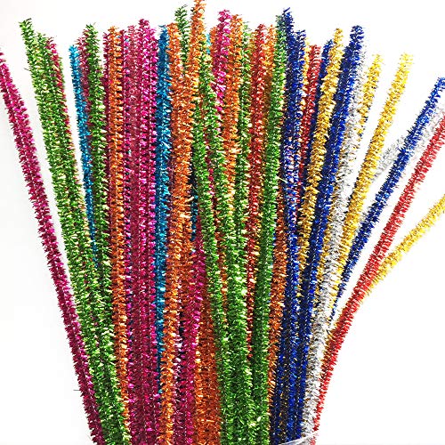Pipe Cleaners Chenille Stems for DIY Art Craft 6 mm x 12 Inch 100 Pieces