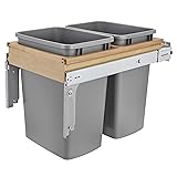 Rev-A-Shelf Double Pull Out Under Cabinet Trash Can