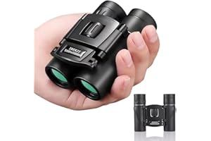 Binoculars for Adults Long Range, 200x25 High Power Compact Binoculars for Kids & Adults, Waterproof Mini Pocket for Football