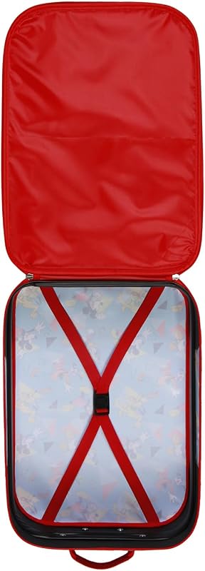 Mickey Mouse Scooter-Trolley Mala 3D Suave, Azul, 17 x 33 x 52 cm, Capacidade 26 L
