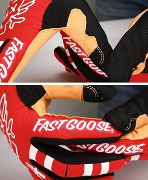 QUENLOOP Motorcycle Gloves - Touchscreen Fingers, Men's & Women's Riding Gloves For Cycling, Motocross - View #4