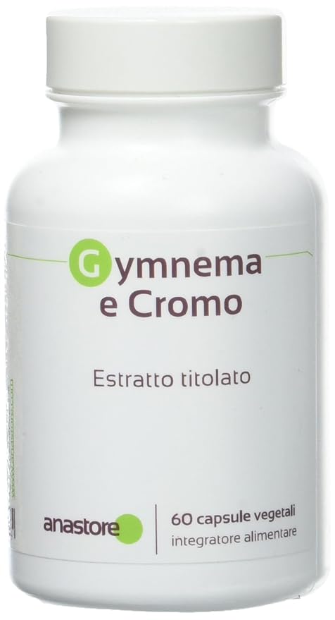 title=GIMNEMA & CROMO * 400 mg / 60 capsule * Cardiovascolare (glucosa) * 100%